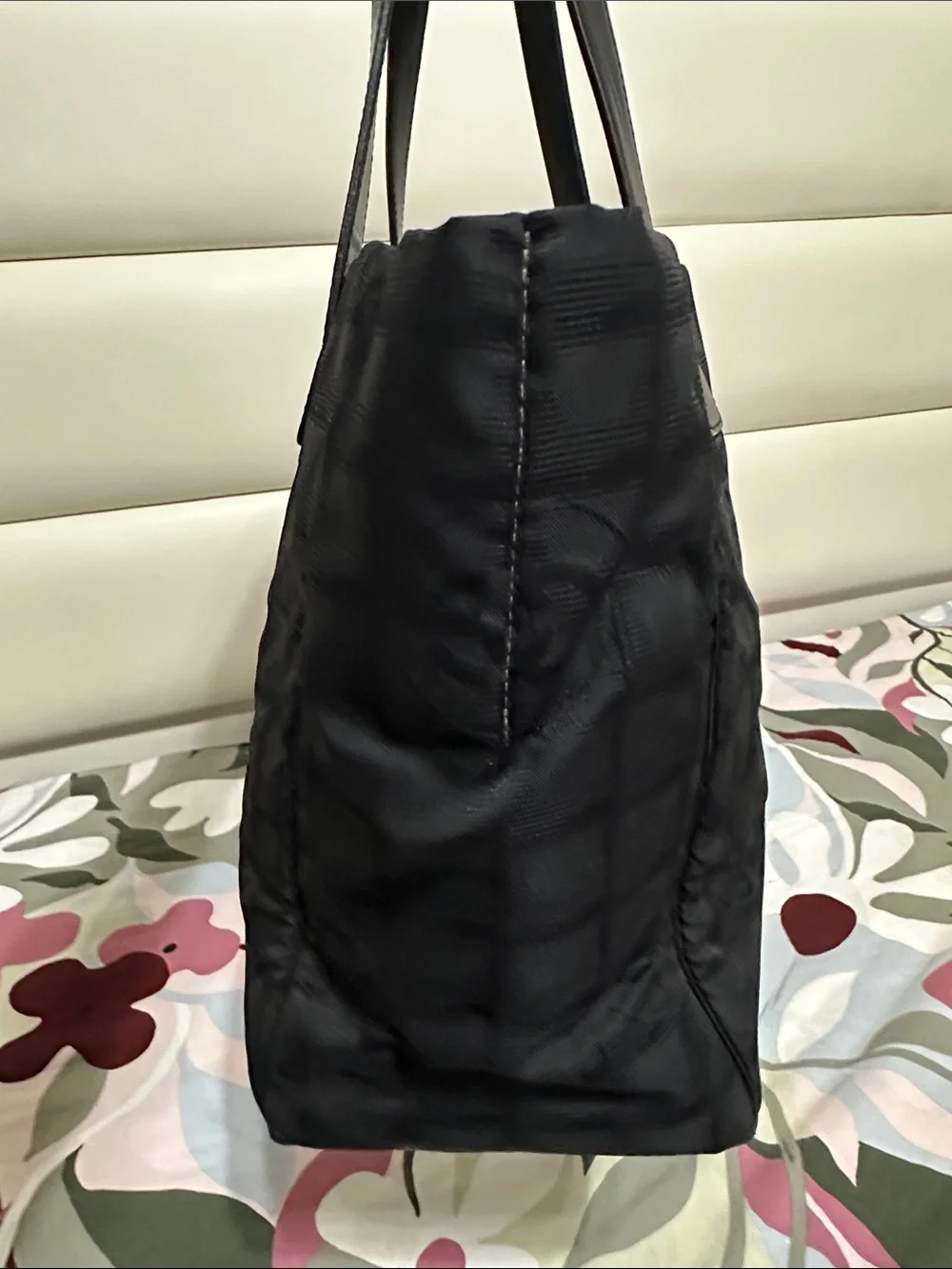 Chanel Travel Line Nylon Tote Bag
